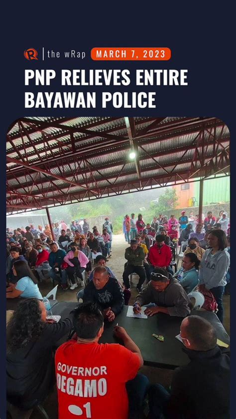 Nearly entire Bayawan city Police forced sacked after arrest of .